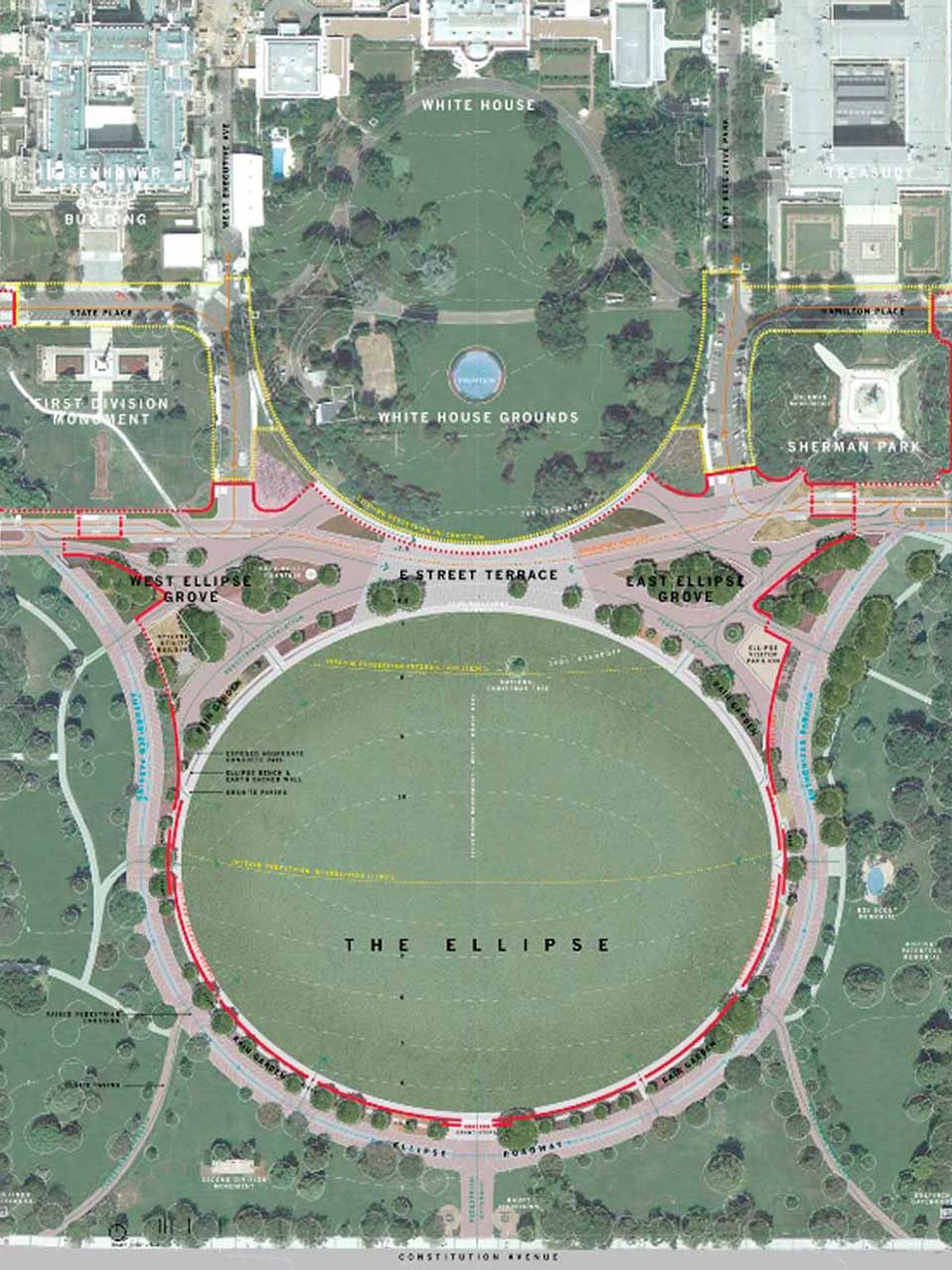 President's Park South – Washington, D.C. – National Mall Public Realm